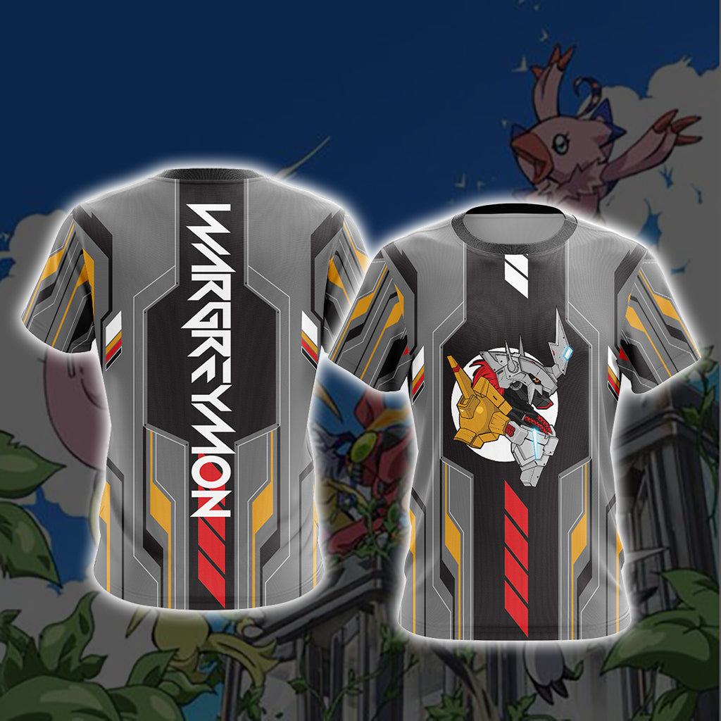 Digimon - WarGreymon New Unisex 3D T-shirt US/EU S (ASIAN L)  