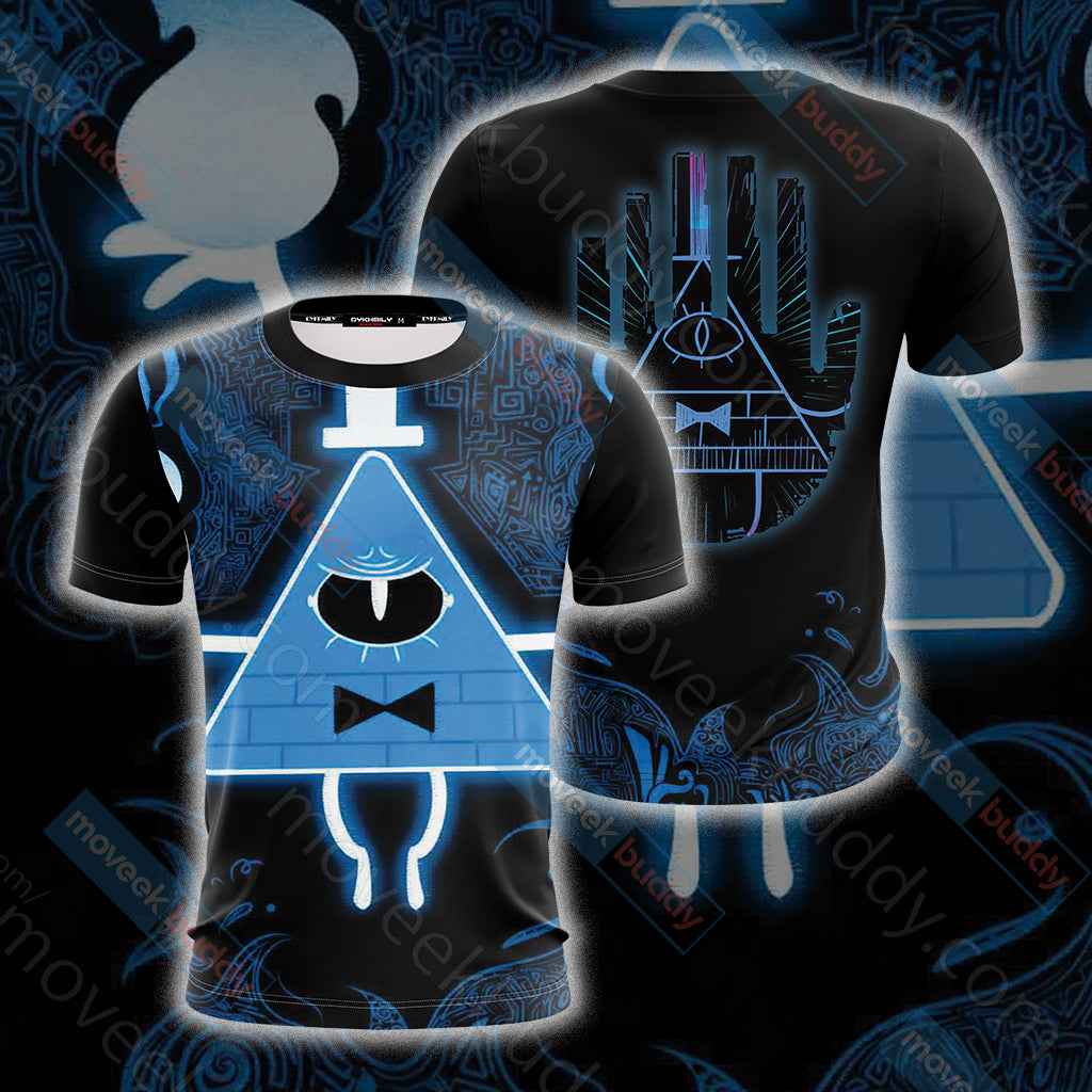 Gravity Falls - Bill Cipher Wheel Unisex 3D T-shirt - MoveekBuddyShop