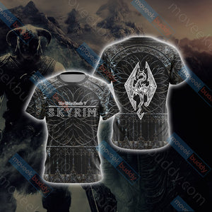 The Elder Scrolls - Skyrim New Style Unisex 3D T-shirt   