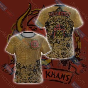 Fallout - The Great Khans Unisex 3D T-shirt   