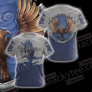 Ravenclaw House Harry Potter New Version Unisex 3D T-shirt   