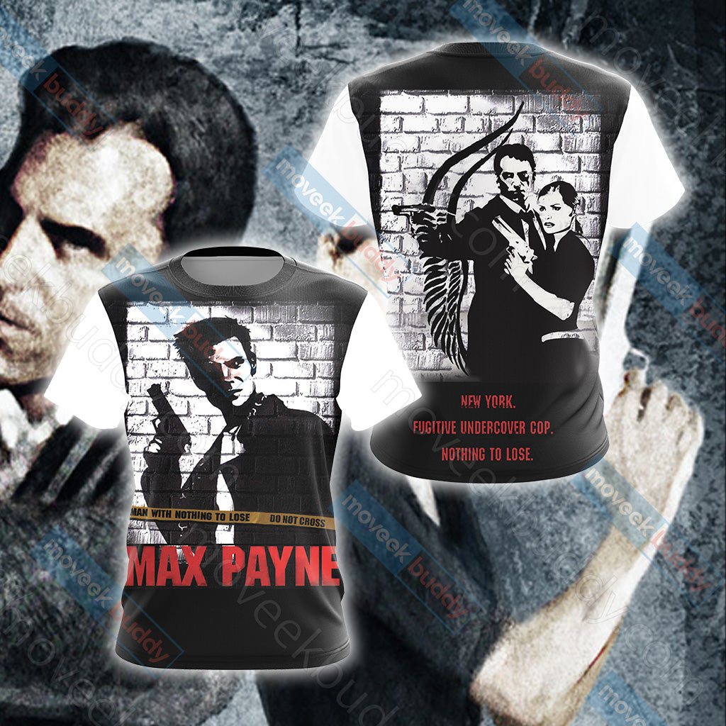 Max Payne Unisex 3D T-shirt   