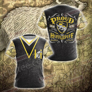 Harry Potter - Proud Hufflepuff Unisex 3D T-shirt   