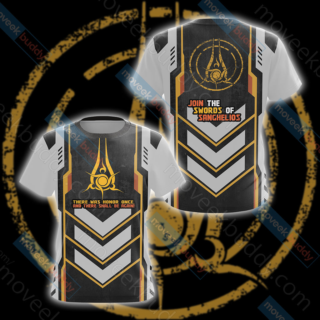 Halo - Swords of Sanghelios Unisex 3D T-shirt US/EU S (ASIAN L)  