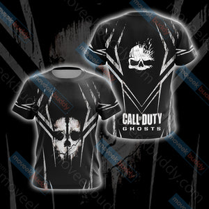 Call of Duty Ghost Unisex 3D T-shirt   