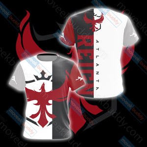 Overwatch - Atlanta Reign Unisex 3D T-shirt US/EU S (ASIAN L)  