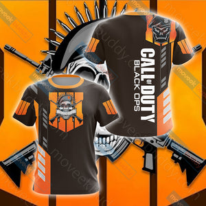 Call of Duty - Black Ops 4 New Unisex 3D T-shirt   