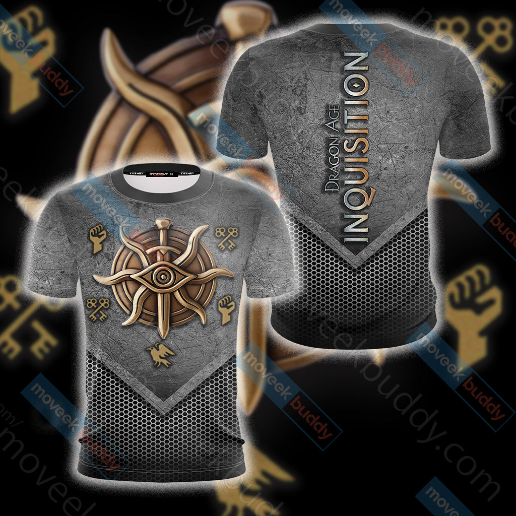 Dragon Age - Inquisition Unisex 3D T-shirt US/EU S (ASIAN L)  
