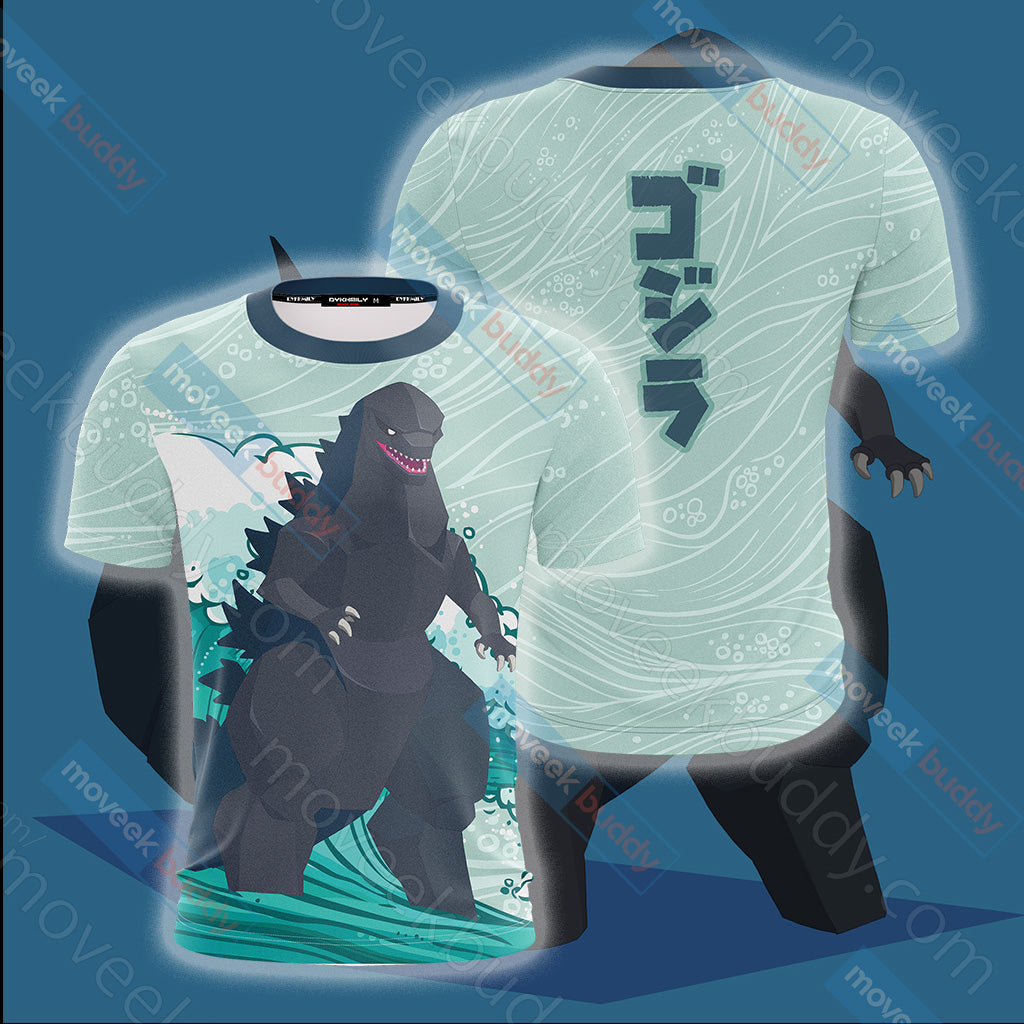 Godzilla King Of The Monsters New Style Unisex 3D T-shirts   