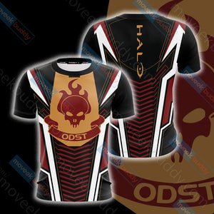 Halo - ODST New Version Unisex 3D T-shirt US/EU S (ASIAN L)  