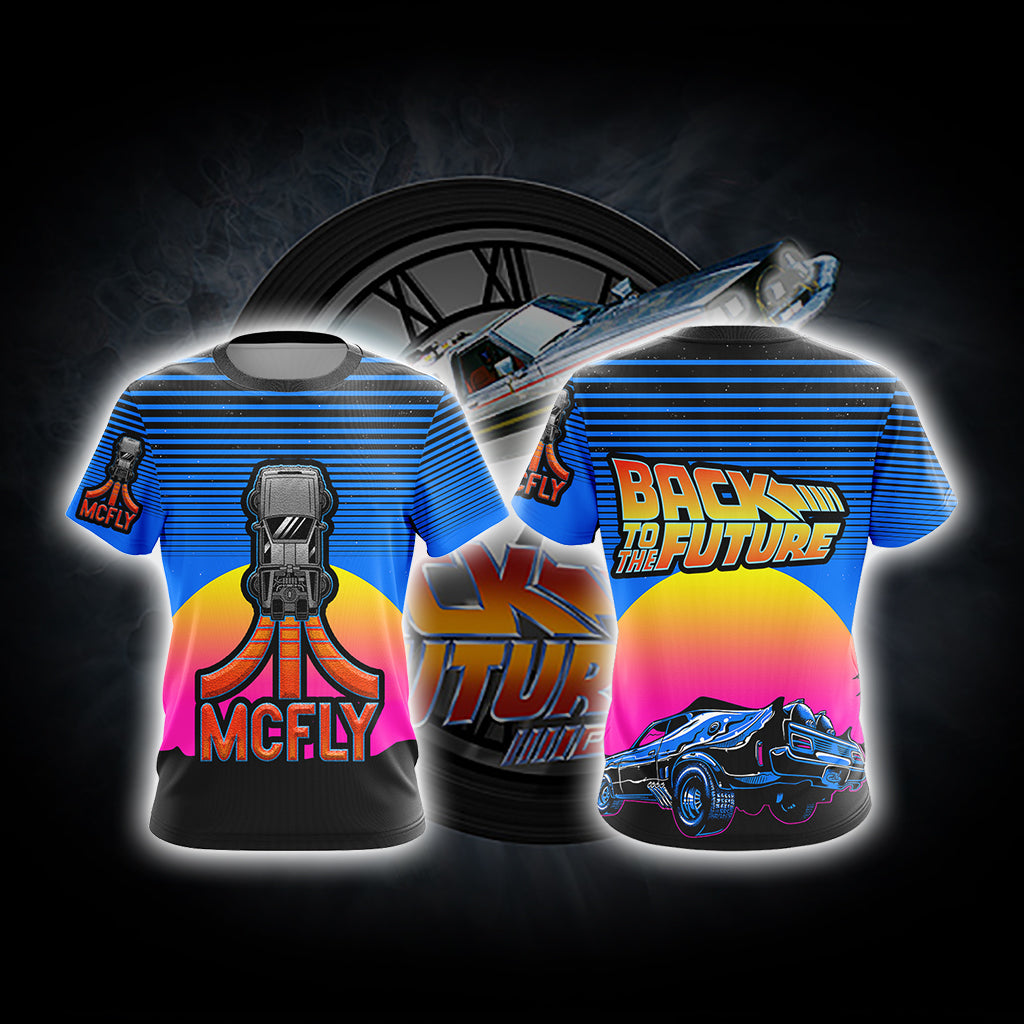 Back To The Future New Unisex 3D T-shirt   