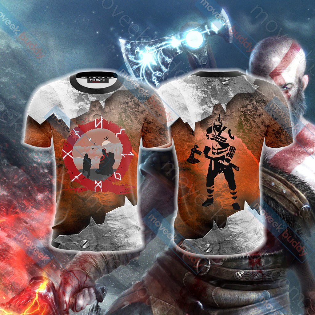 God Of War - Kratos New Style Unisex 3D T-shirt   