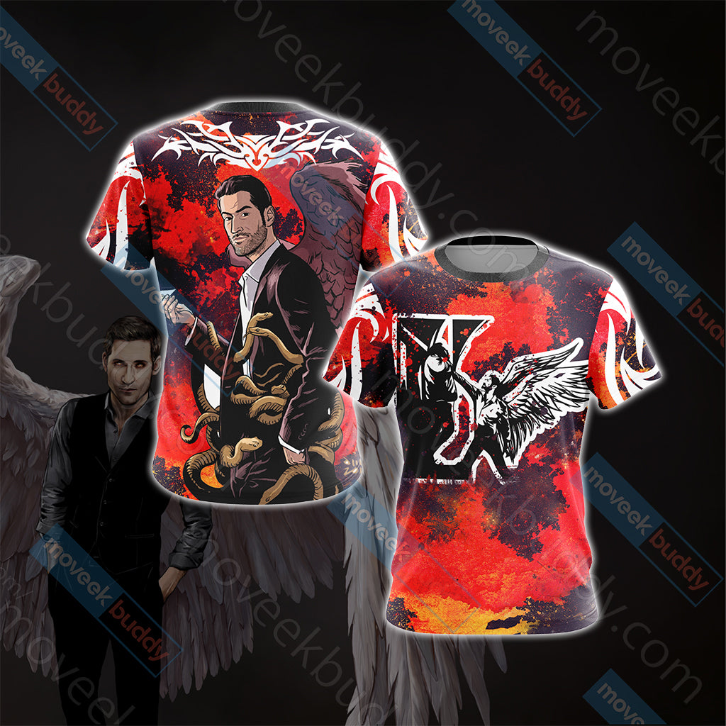 Lucifer New Version Unisex 3D T-shirt   