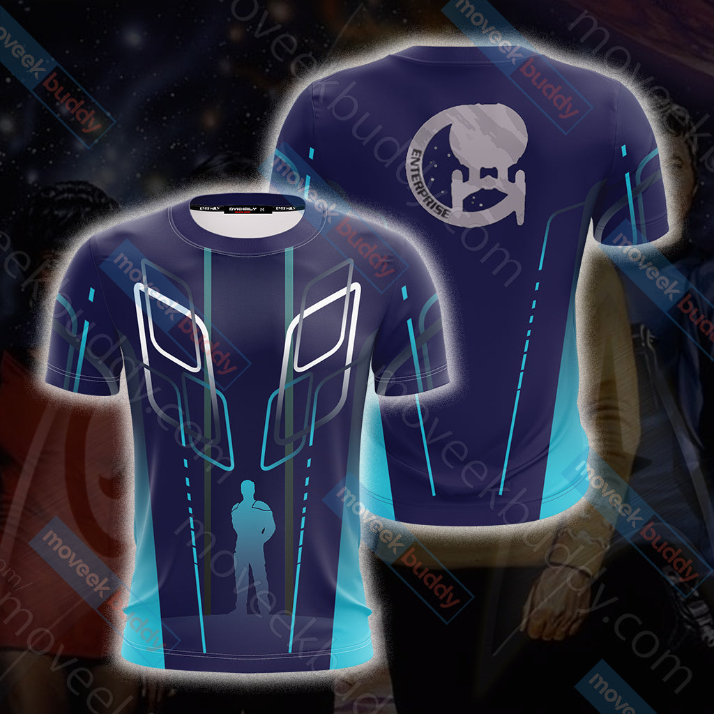 Star Trek - Sciences New Unisex 3D T-shirt   