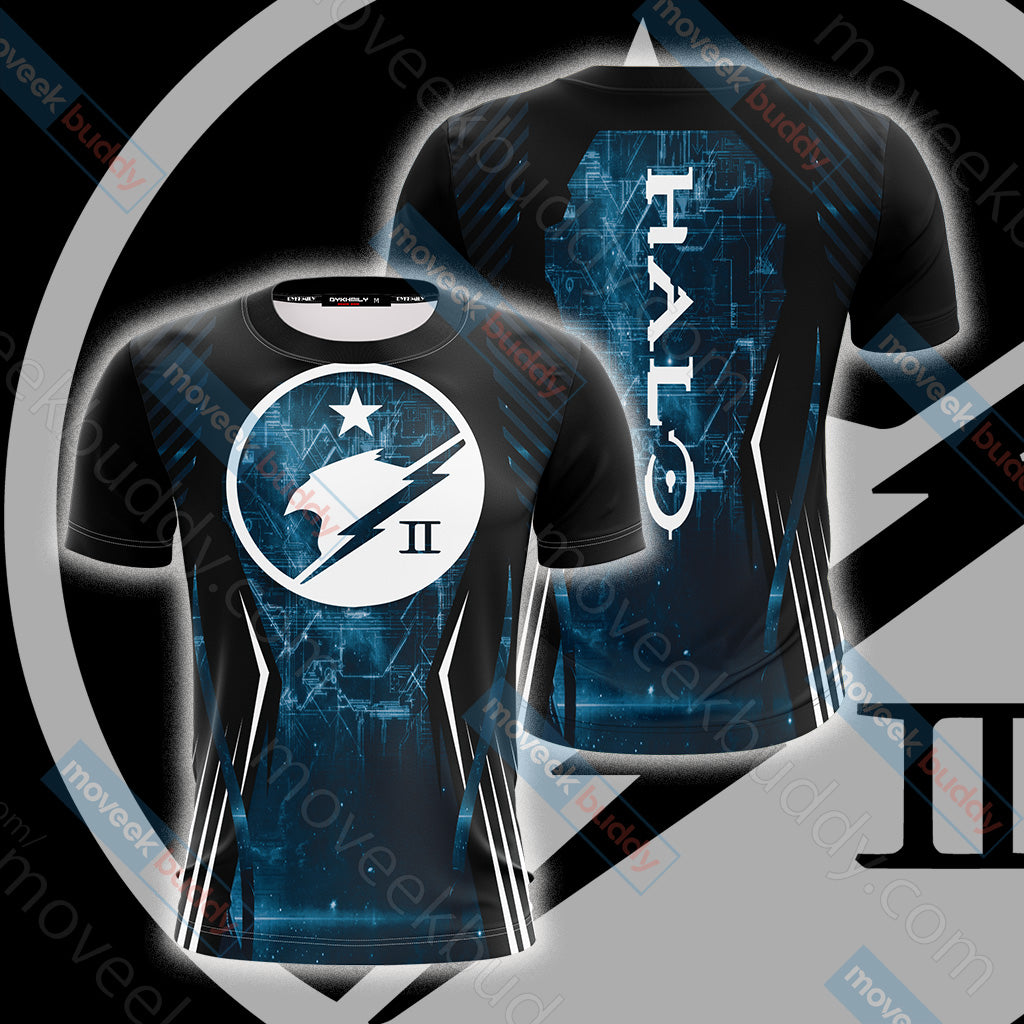 Halo - Blue Team Unisex 3D T-shirt S  