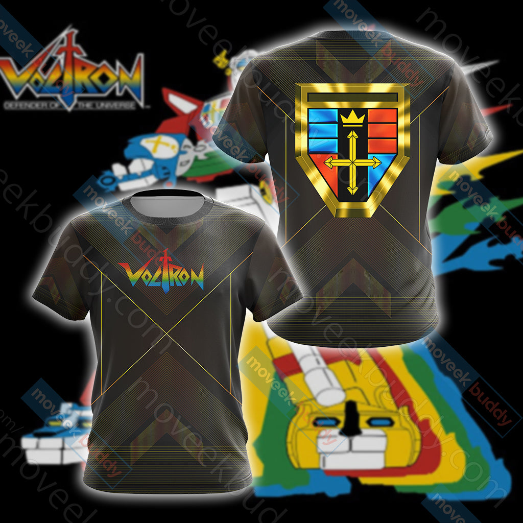 Voltron Crest Unisex 3D T-shirt   