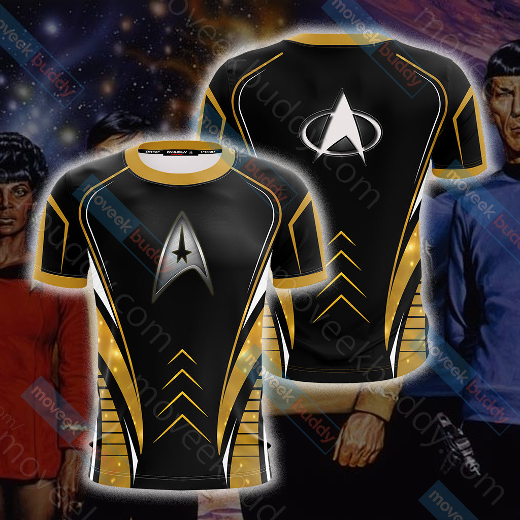 Star Trek - Command Unisex 3D T-shirt US/EU S (ASIAN L)  
