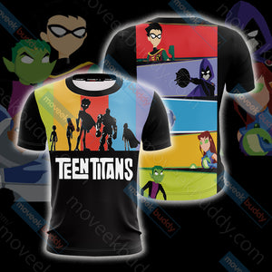 Teen Titans Unisex 3D T-shirt S  