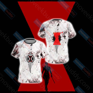 Black Widow New Look Unisex 3D T-shirt   