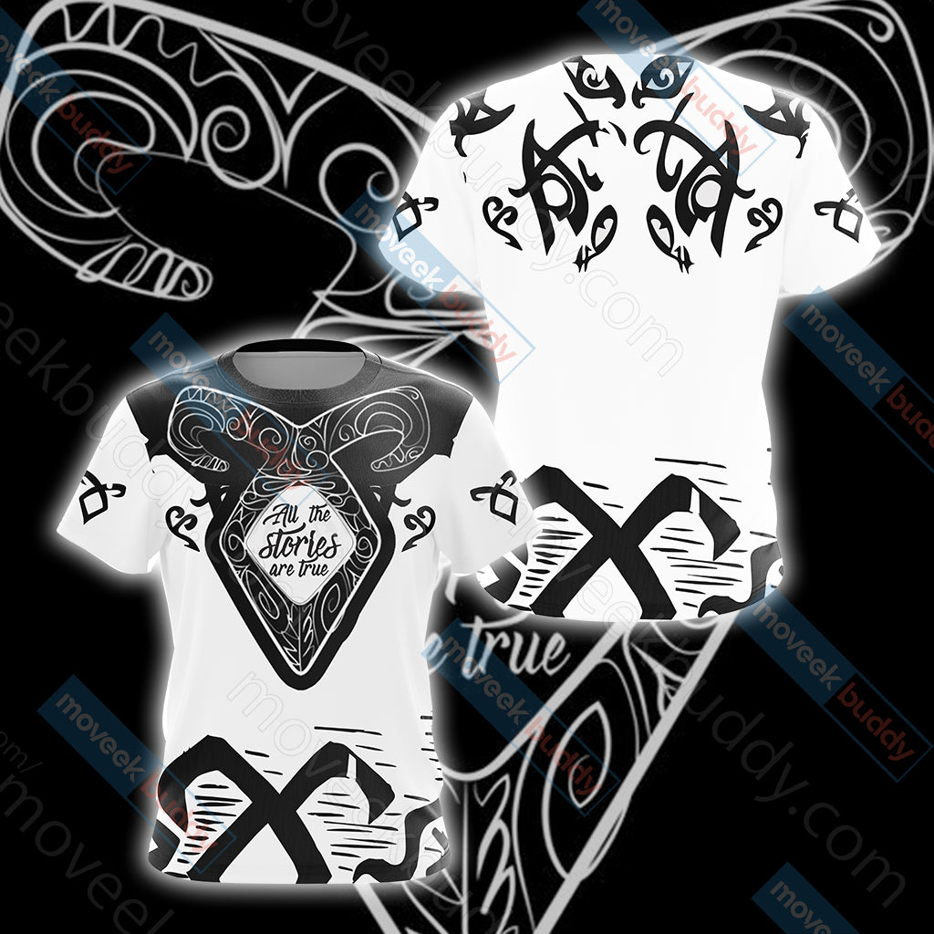 Shadowhunters New Style Unisex 3D T-shirt   