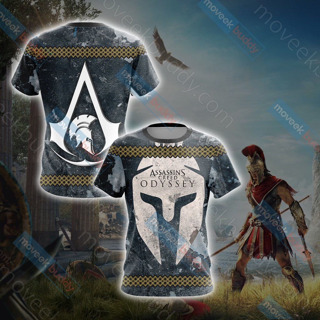 Assassin's Creed Odyssey New Look Unisex 3D T-shirt   