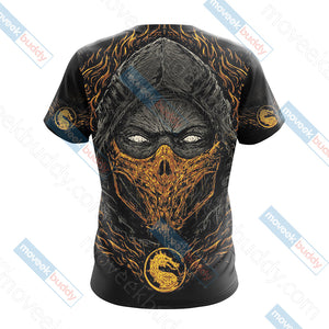 Mortal Kombat Scorpion New Style Unisex 3D T-shirt   