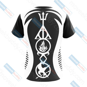 Harry Potter Divergent Percy Jackson The Hunger Games The Mortal Instruments Unisex 3D T-shirt   
