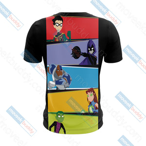 Teen Titans Unisex 3D T-shirt   