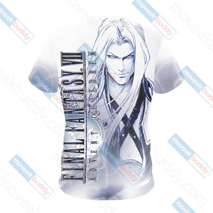 Final Fantasy VII - Sephiroth New Unisex 3D T-shirt   