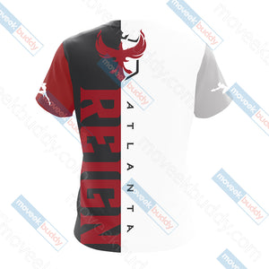 Overwatch - Atlanta Reign Unisex 3D T-shirt   