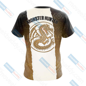 Monster Hunter Unisex 3D T-shirt   