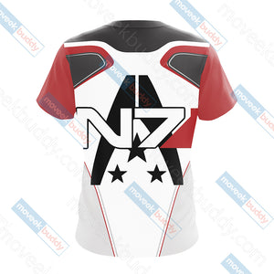 Mass Effect - N7  New Style Unisex 3D T-shirt   