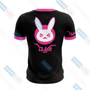 Overwatch - D.Va Symbol Unisex 3D T-shirt   