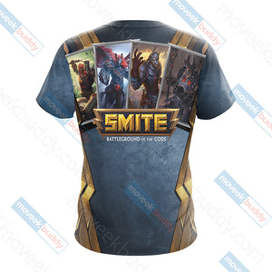 Smite (video game) Unisex 3D T-shirt   