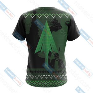 Arrow Knitting Style Unisex 3D T-shirt   