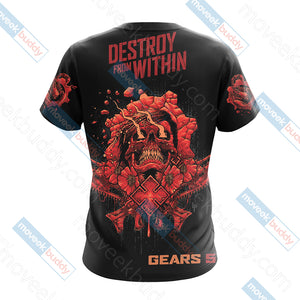 Gears Of War 5 Unisex 3D T-shirt   