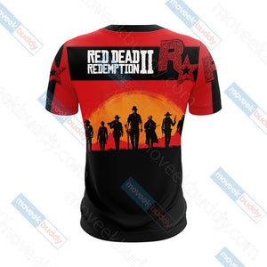 Red Dead Redemption 2 Unisex 3D T-shirt   