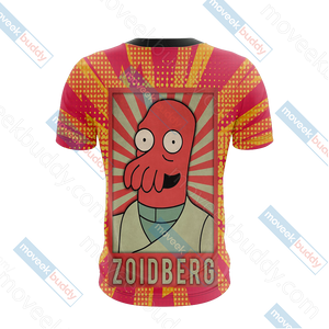 Futurama why not Zoidberg Unisex 3D T-shirt   