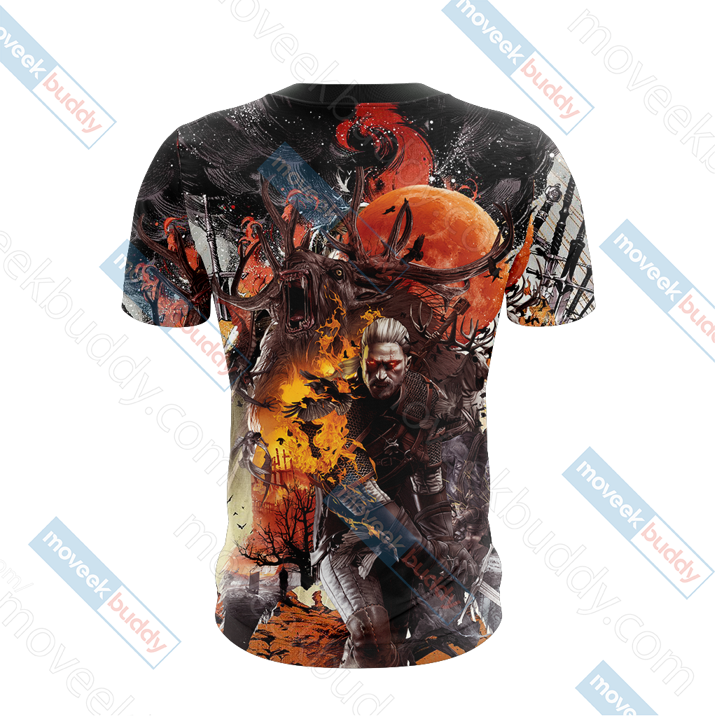 The Witcher New Version Unisex 3D T-shirt   