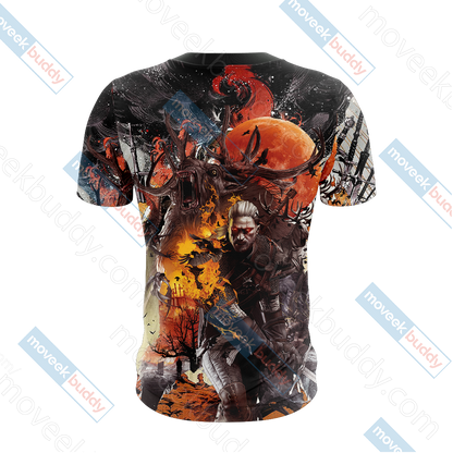 The Witcher New Version Unisex 3D T-shirt   