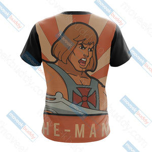 He-man New Look Unisex 3D T-shirt   