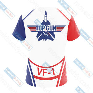 Top Gun VF-1 Unisex 3D T-shirt   