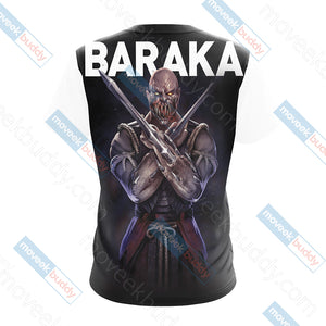 Mortal Kombat Baraka New Unisex 3D T-shirt   