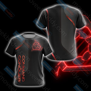 Command & Conquer - Nod Unisex 3D T-shirt   