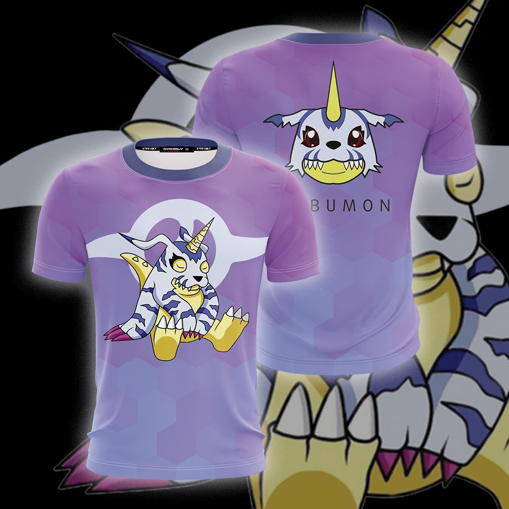 Digimon - Gabumon New Style Unisex 3D T-shirt S  