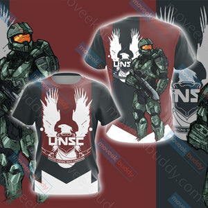 Halo 4 Master Chief Unisex 3D T-shirt   