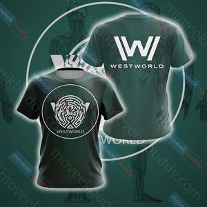 Westworld (TV series) - Maze symbol Unisex 3D T-shirt   