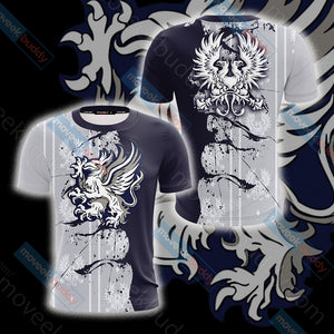 Dragon Age - Grey Warden symbolUnisex 3D T-shirt   