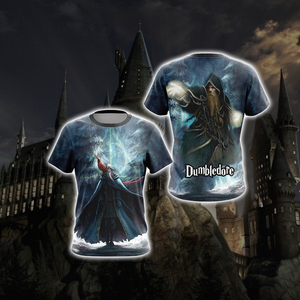 Dumbledore Harry Potter Unisex 3D T-shirt   