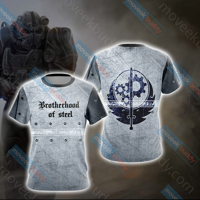 Fallout 4 - Brotherhood of steel Unisex 3D T-shirt S  